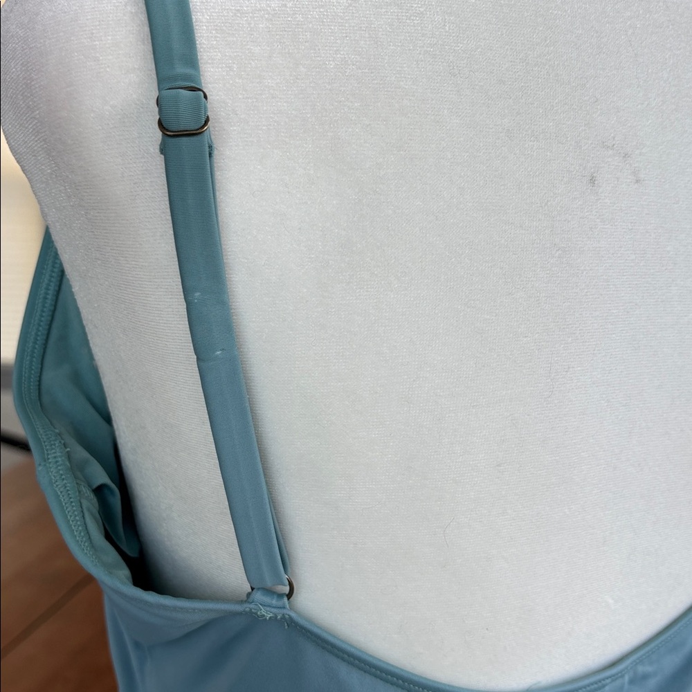 Andie One-Piece Swimsuit Dusty Blue XL - Picture 4 of 8
